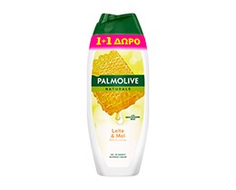 PALMOLIVE | Αφρόλουτρο Naturals Μέλι & Γάλα 500ml 1+1 Δώρο 500ML 1+1 ΔΩΡΟ
