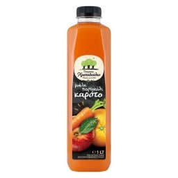 Φυσικός Χυμός Μήλο Πορτοκάλι Καρότο 1lt