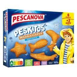 PESCANOVA | Peskitos Μπακαλιάρου 320g 6+2 Δώρο