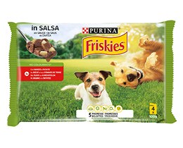 FRISKIES | Σκυλοτροφή Βοδινό & Πατάτες σε Σάλτσα 4x100g