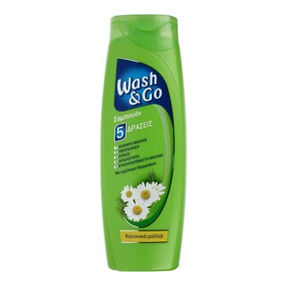 WASH&GO | SHAMPOO ΧΑΜΟΜΗΛΙ 400 ML