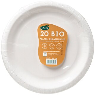 DUNI BIO | ΧΑΡΤΙΝΑ ΠΙΑΤΑ ΒΙΟΔΙΑΣΠΩΜΕΝΑ 20 ΤΕΜ