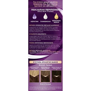 PALETTE | SET HAIR COLOR Νο 3.76 ΚΑΣΤΑΝΟ ΣΚΟΥΡΟ 1 PIECE