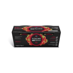 VITALINE | Επιδόρπιο Γιαουρτιού Go Protein Φράουλα 2x170g