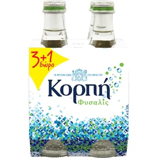 ΚΟΡΠΗ | ΝΕΡΟ ΚΟΡΠΗ ΑΝΘΡ/ΧΟ 4X330ML (3+1)