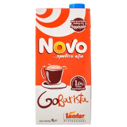 NOVO | Ρόφημα Γάλακτος GoBarista 1% 1lt