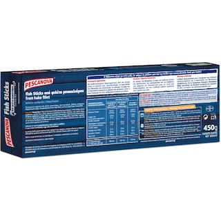 PESCANOVA | Fish Sticks Φιλέτο Μπακαλιάρου 300gr + 150g Δώρο