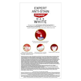 COLGATE | MAX WHITE | Οδοντόκρεμα Max White Expert Antistain 75ml