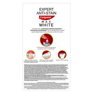 COLGATE | MAX WHITE | Οδοντόκρεμα Max White Expert Antistain 75ml
