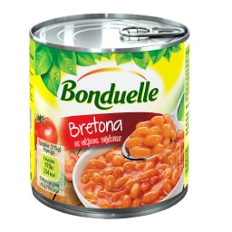 BONDUELLE | Φασόλια Λευκά Bretona Σάλτσα Τομάτας 430g