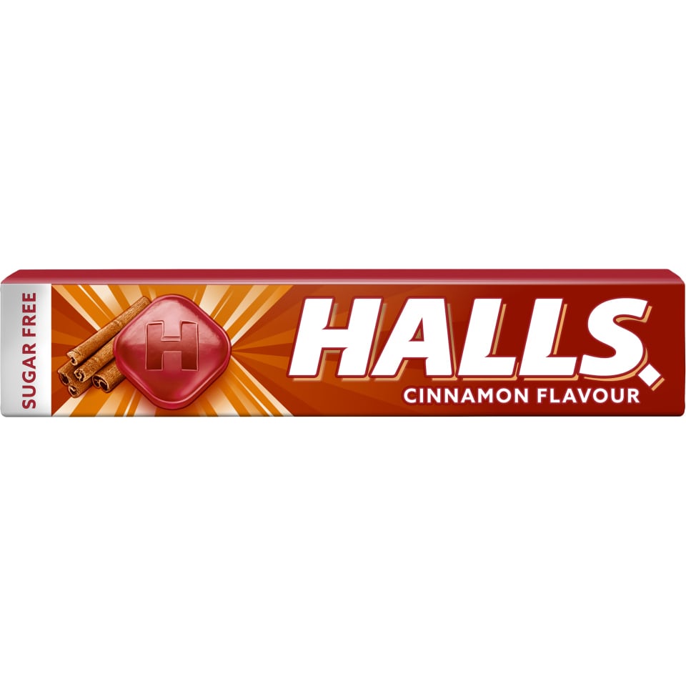 HALLS Καραμέλες Κανέλα 32g