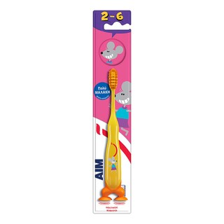 AIM | KIDS | Οδοντόβουρτσα Παιδική 2-6 ετών Μαλακή 1 Τεμάχιο