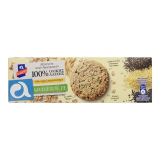 ΑΛΛΑΤΙΝΗ | BISCUITS MULTISEED 220 GR