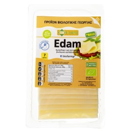ΒΙΟΦΑΡΜΑ | Semi-Hard Cheese Bio Edam Lactose Free Slices 150g