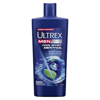 ULTREX | Σαμπουάν Deep Clean Action Menthol 610ml