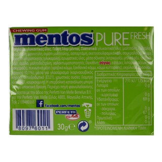 MENTOS | GUMS LIMEMINT 30 GR