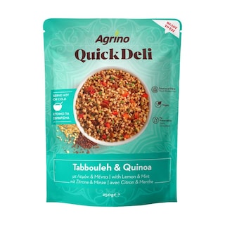 AGRINO | Ταμπουλέ & Κινόα Quick Deli με Λεμόνι & Μέντα 250g