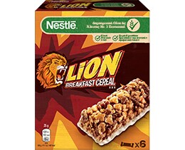 LION | Μπάρες Δημητριακών Lion Καραμέλα Σοκολάτα 6 X 25gr