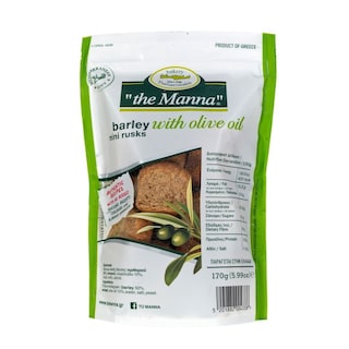 ΜΑΝΝΑ | Παξιμάδια Κριθαρένια 170g