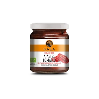 GAEA | Λιαστή Τομάτα Βιολογική Σε Λάδι 190 gr