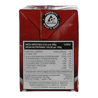 ΚΥΚΝΟΣ | Τομάτα Passata Κλασικό 7% Χάρτινο 500 gr