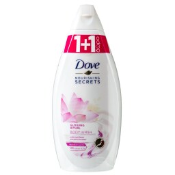 DOVE | DOVE ΒΑΤΗ GLOWING LOTUS 500ML(1+1)