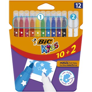 BIC | Μαρκαδόροι Kids Magic & Διορθωτές 10+2 Τεμάχια