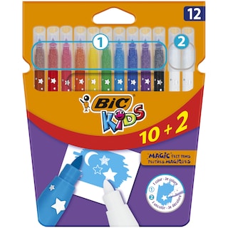 BIC | Μαρκαδόροι Kids Magic & Διορθωτές 10+2 Τεμάχια
