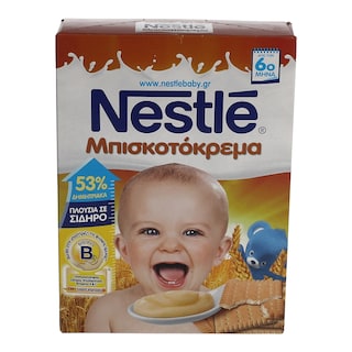 NESTLE | ΚΡΕΜΑ ΠΑΙΔΙΚΗ ΜΠΙΣΚΟΤΟΚΡΕΜΑ 250 GR
