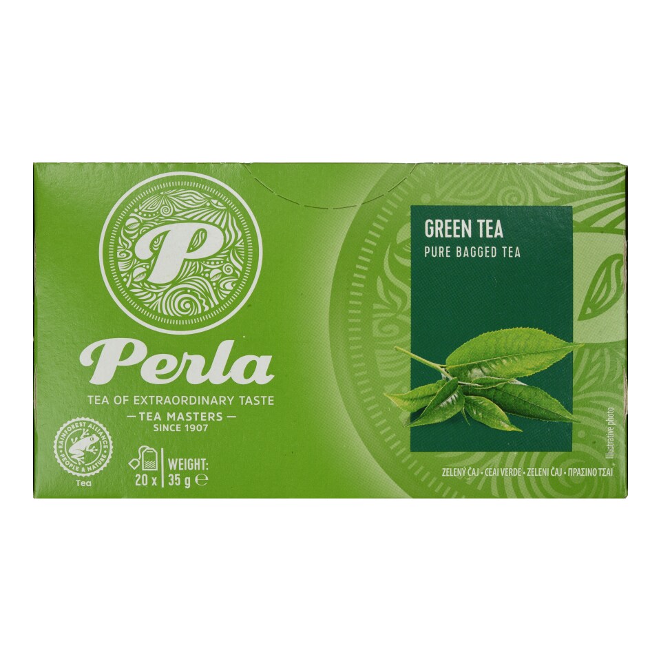 PERLA BEVERAGES Τσάι Πράσινο 20x1.75g