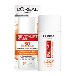 L'OREAL | Κρέμα Προστασίας Revitalift Clinical Vitamin C SPF50+ 50ml