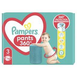 PAMPERS | Πάνες Βρακάκι Μωρού Pants Νο3 6-11kg Giant Pack 76 Τεμάχια