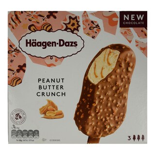 HAAGEN DAZS | Παγωτό Κρέμα Φυστικοβούτυρο & Φυστίκι 3 X 70gr