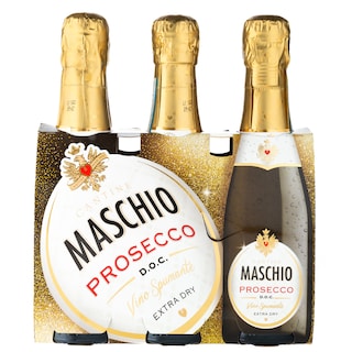 MASCHIO | Οίνος Αφρώδης Prosecco Extra Dry 3x200ml