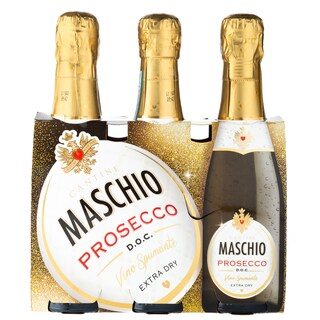 MASCHIO | Οίνος Αφρώδης Prosecco Extra Dry 3x200ml