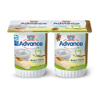 ADVANCE | Επιδόρπιο Γιαουρτιού Φαρίν Λακτέ 2X150 gr