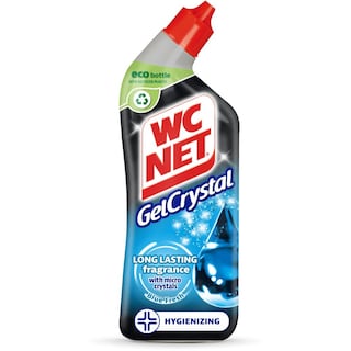 WC NET | Υγρό Καθαριστικό Λεκάνης Gel Crystal Blue Fresh 750ml
