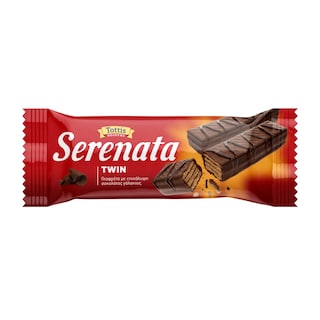 SERENATA | Γκοφρέτα Γάλακτος Twin 30g