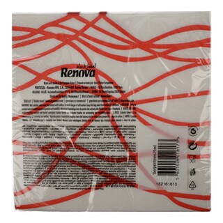 RENOVA | Χαρτοπετσέτες Serpentines Red 20 Τεμάχια
