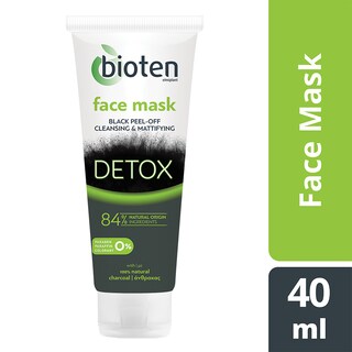 BIOTEN | Μάσκα Προσώπου Detox Charcoal 40ml