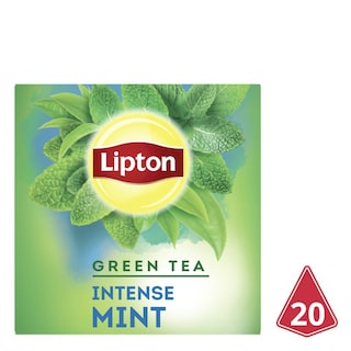 LIPTON | TEA GREEN SPINGY MINT PYRAMID 20 BAGS