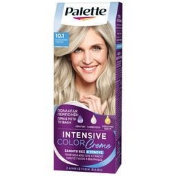 PALETTE | Βαφή Μαλλιών Intensive Color 10.1 Κατάξανθο Σαντρέ 1 Τεμάχιο