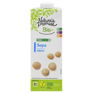 Ρόφημα Σόγιας Bio Χωρίς Προσθήκη Ζάχαρης 1lt