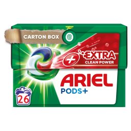 ARIEL | Kάψουλες Πλυντηρίου Ρούχων Allin1 Pods Extra Clean 13+13 Τεμάχια Δώρο