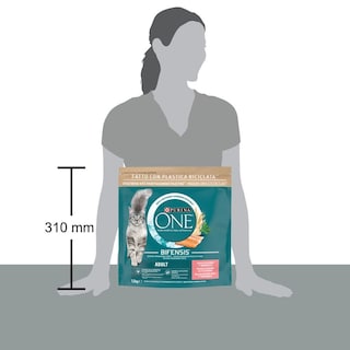 PURINA ONE | Γατοτροφή Adult Σολομός & Δημητριακά 1.5Κg