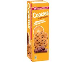 ΠΑΠΑΔΟΠΟΥΛΟΥ | Μπισκότα Cookies Σοκολάτα Πορτοκάλι 180g