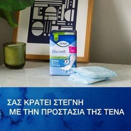 TENA | LADY | Σερβιέτες Ακράτειας Discreet Extra 20 Τεμάχια