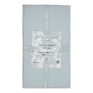 LAURA ASHLEY | Σεντόνι Μονό Βαμβακερό Σιέλ 1 Τεμάχιο