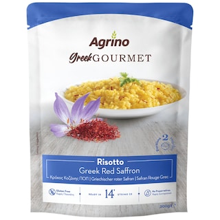 AGRINO | Ριζότο με Σαφράν 200g