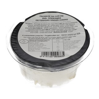 - | GOAT CHEESE HONEY AND GINGER 100G